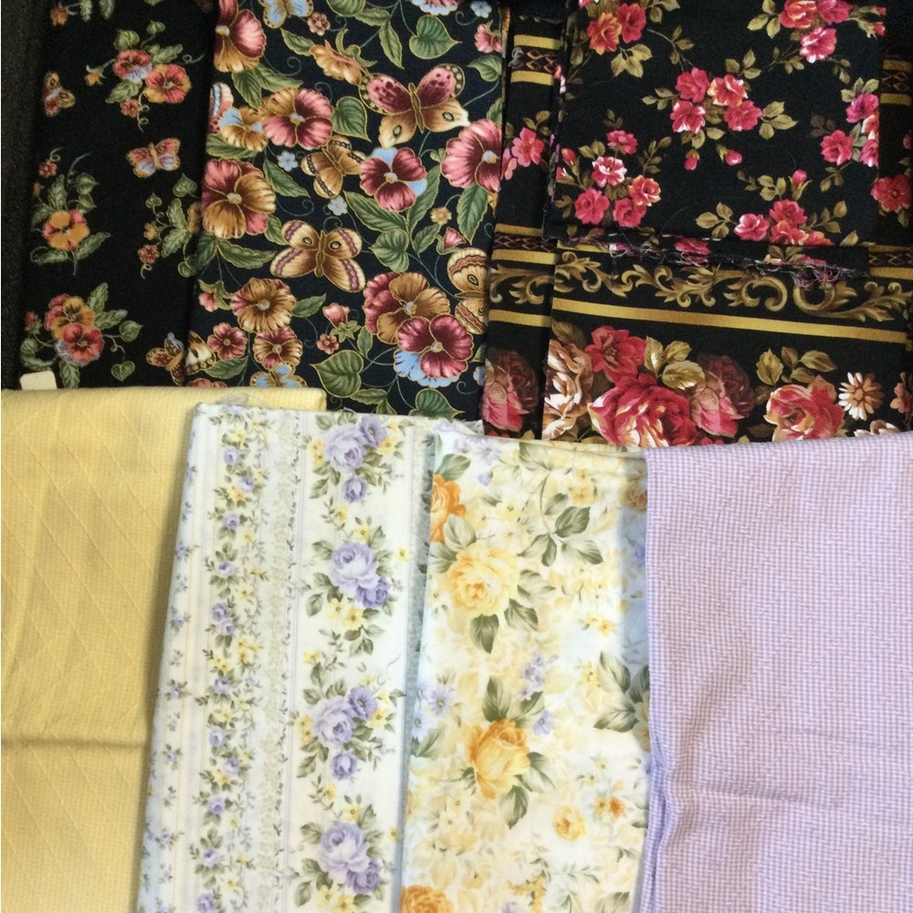 Sets of coordinating fabrics